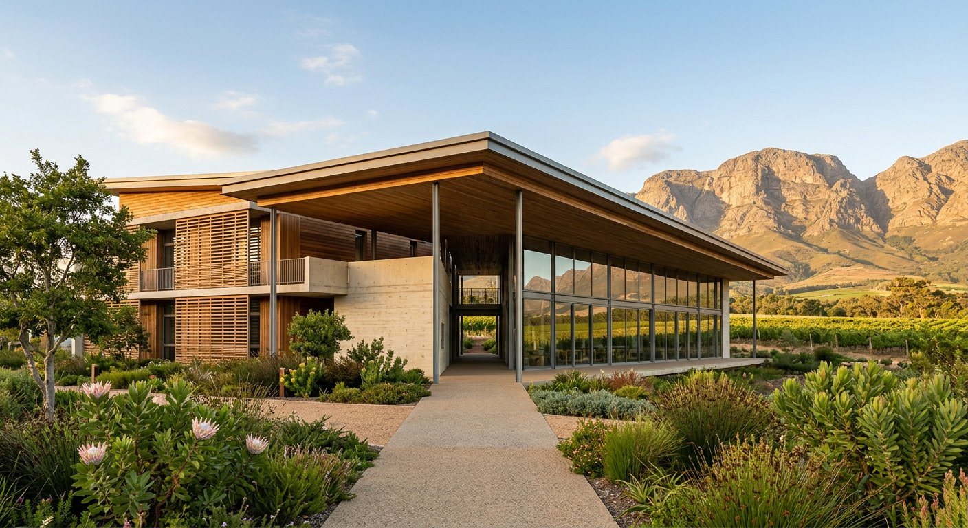 The HexTech campus building in Stellenbosch